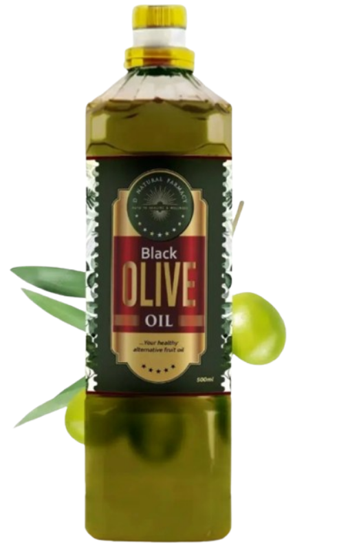 Cold Pressed African Black Olive Oil 500ml